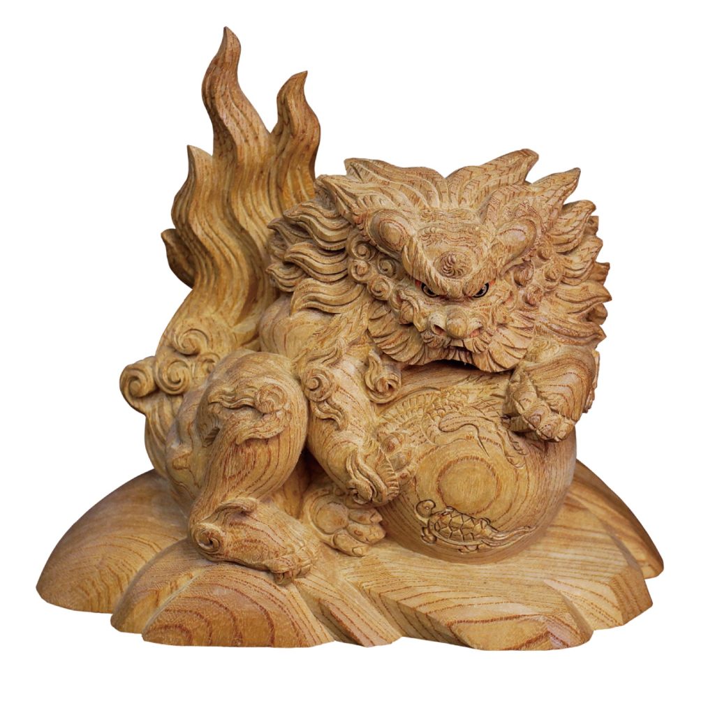 結婚祝獅子