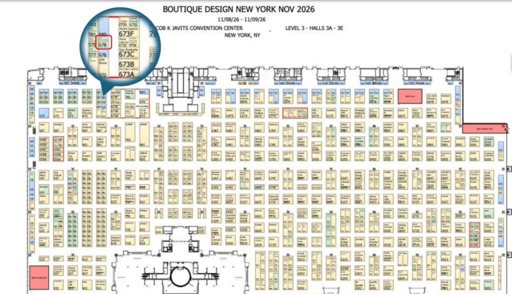 BDNY 2026 会場図(ブース番号 678)